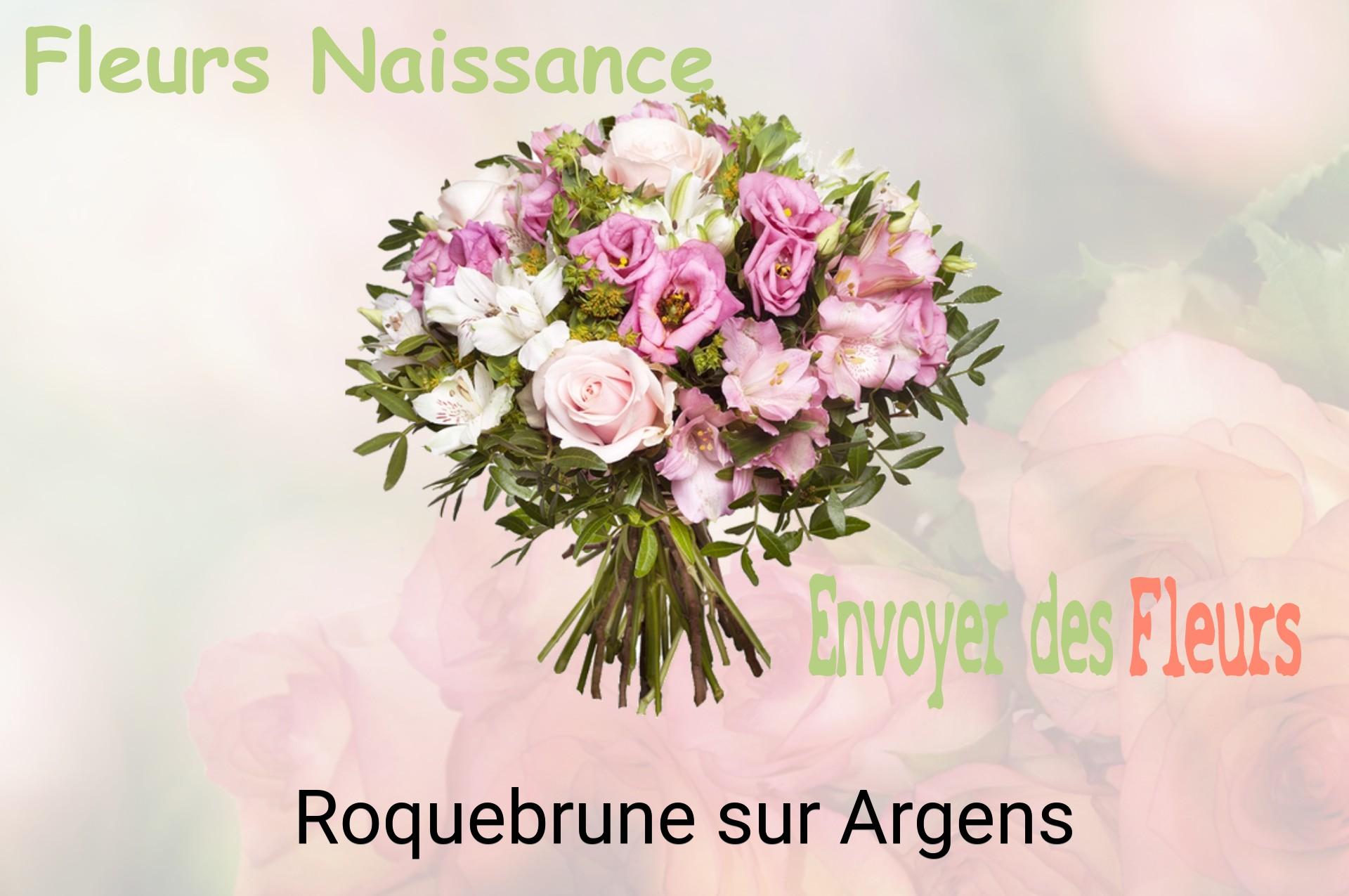 Bouquet de fleurs de naissance livré à Roquebrune-sur-Argens
