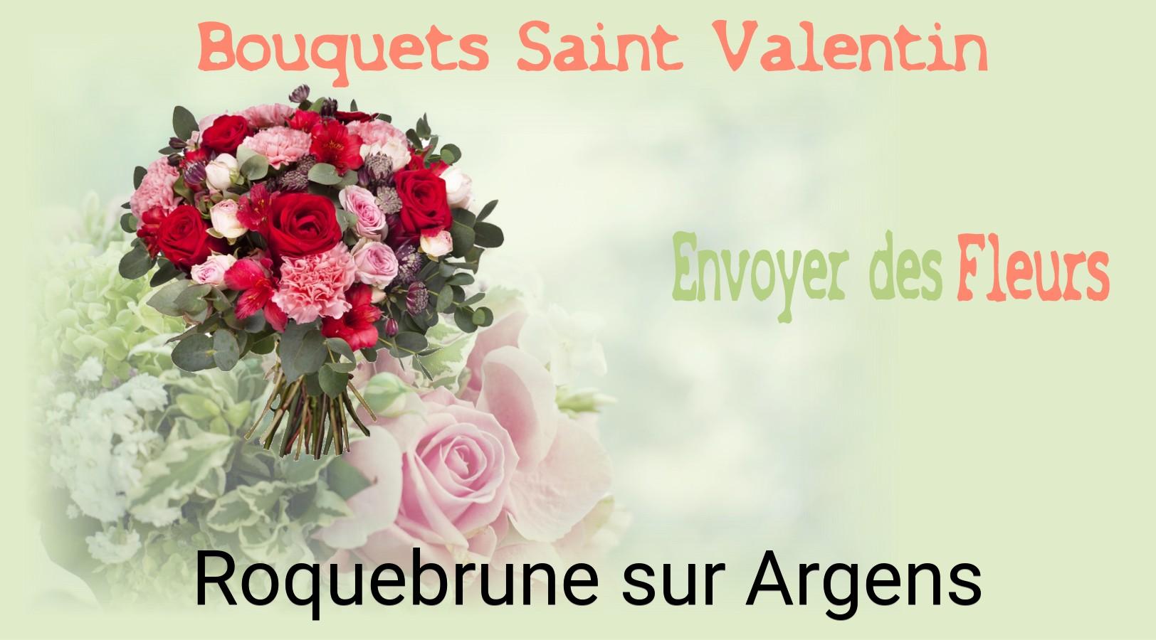Roses de Saint-Valentin livrées à Roquebrune-sur-Argens